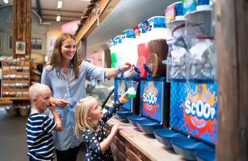 Hvidbjerg Strand Camping Resort Play City Legeland Slush Ice