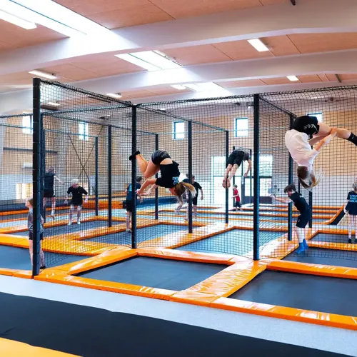 Hvidbjerg Strand Camping Resort Play City Trampolincenter Overblik