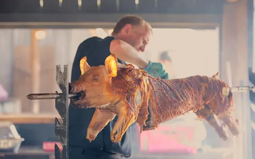 Hvidbjerg Strand Camping Resort Western Nights Gris