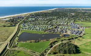 Hvidbjerg Strand Camping Resort Fiskesoe Drone