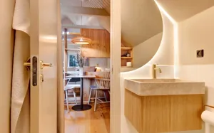 Hvidbjerg Strand Camping Resort Glamping Lodges Toilet