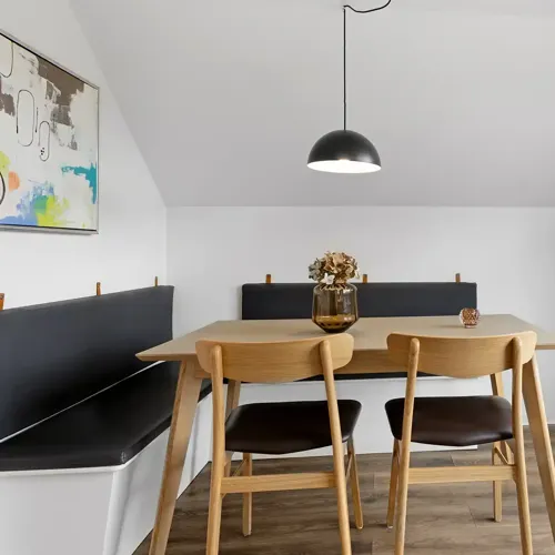 Hvidbjerg Strand Camping Resort Hvidbjerg Hytte Spisebord