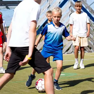 Hvidbjerg Strand Camping Resort Fodbold Kamp