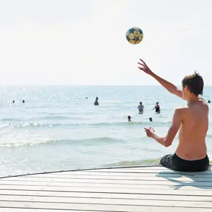 Hvidbjerg Strand Camping Resort Badebro Badebold