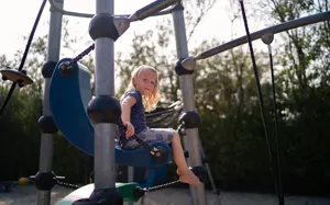 Hvidbjerg Strand Camping Resort Legeplads Klatre (1)