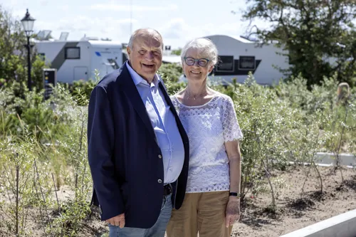 Hvidbjergstrand 1976 Jubilæum Thorkild Mona